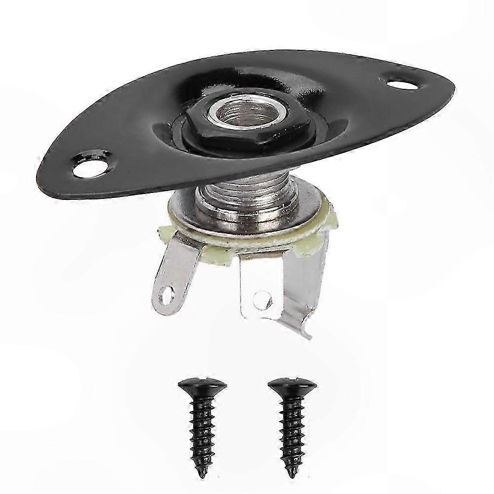 6.35mm Mono Jack Plug for Electric Guitar and Bass Instruments