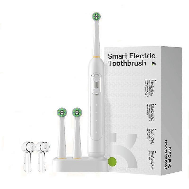 Electric Toothbrush for Adults Regular White