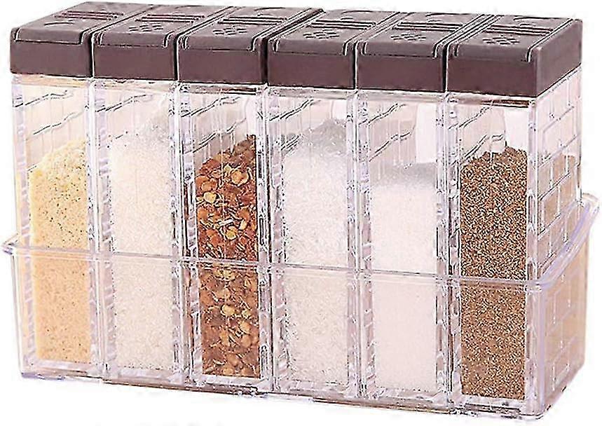 Creative Two-Way Opening Spice Box Set for Kitchen Storage & Organization, Essential Spice Rack for Cooking