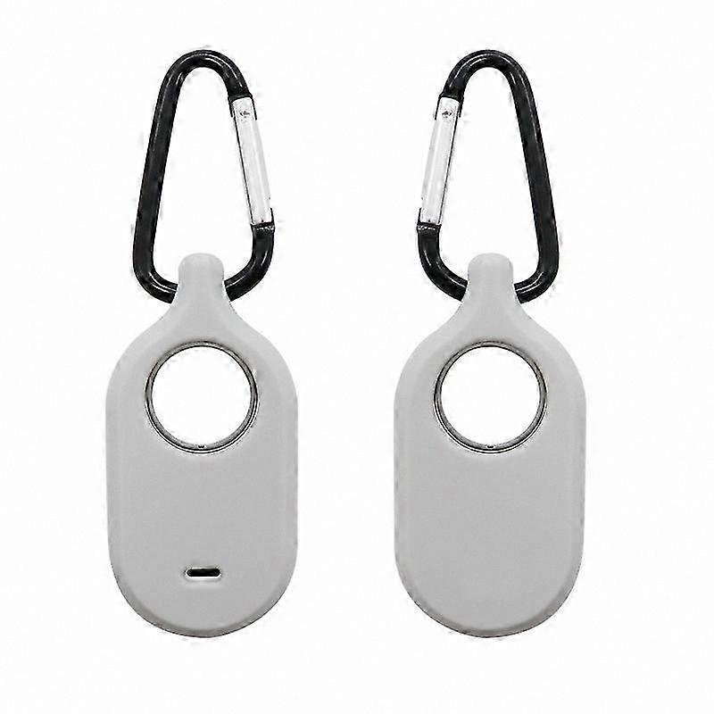 2-Pack Silicone Protective Cases for Smart Tracker with Key Ring, Compatible with Galaxy Smart Tag 2, Ideal for Keys, Wallet, Luggage