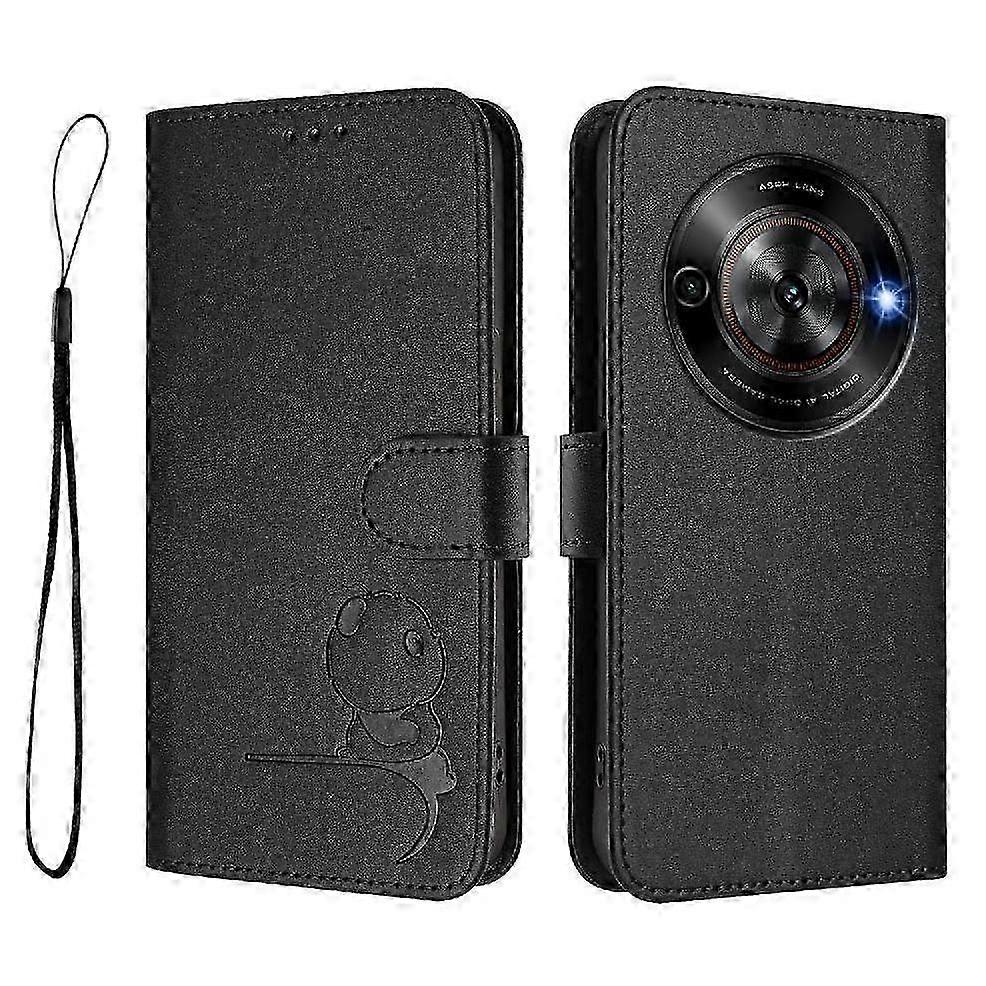 RFID Blocking PU Leather Flip Case with Card Slots, Kickstand & Mag...