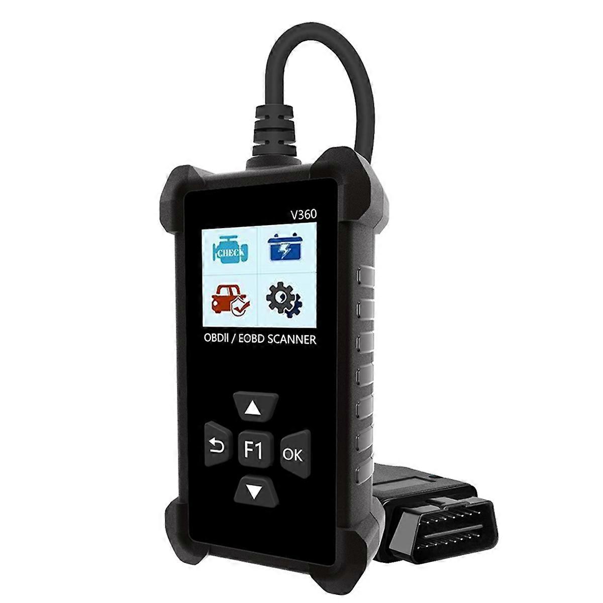 OBD2 Scanning Diagnostic Tool Professional Engine Code Reader and Reset Real-Time Data Diagnostic Re