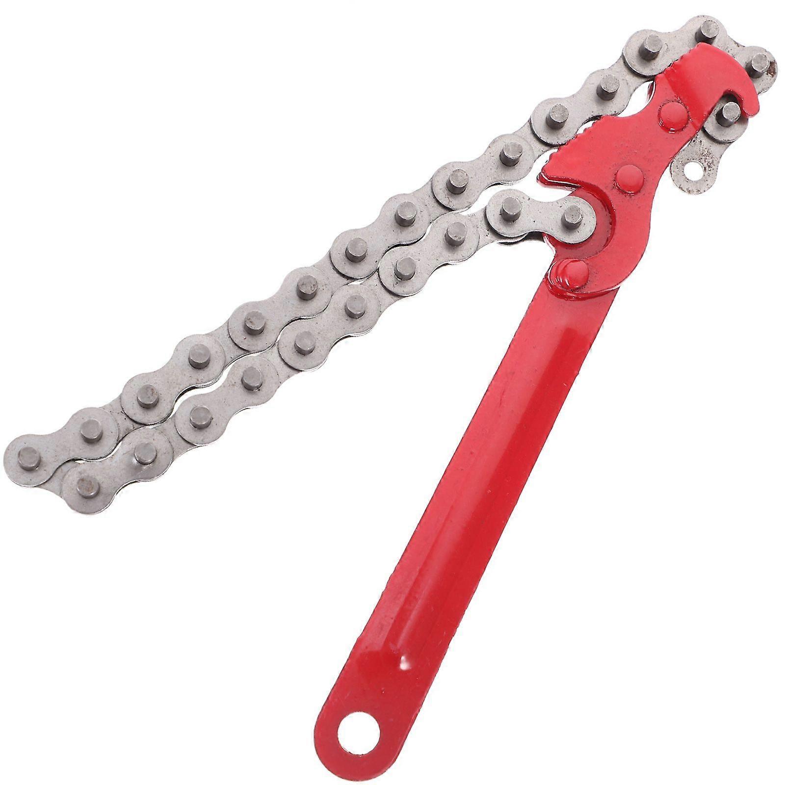 Chain Wrench Adjustable Wrench Pipe Wrench Motorcycle Oil Filter Wrench Spanner