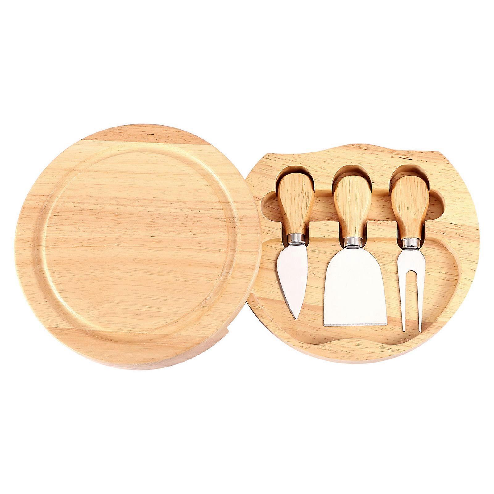 4 Piece Cheese Board with Stand Elegant Versatile Serving for Holiday Gatherings