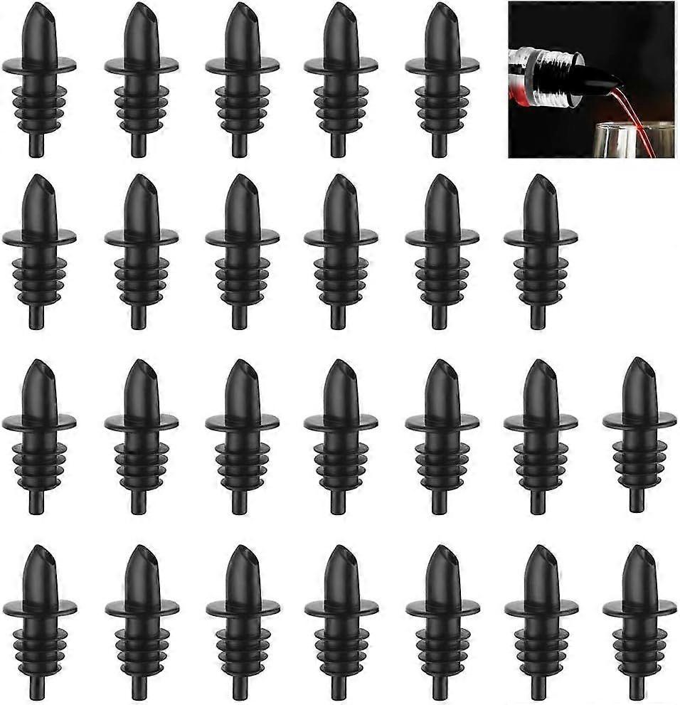 24 pieces pourer spirits bottle pourer spirits pourer