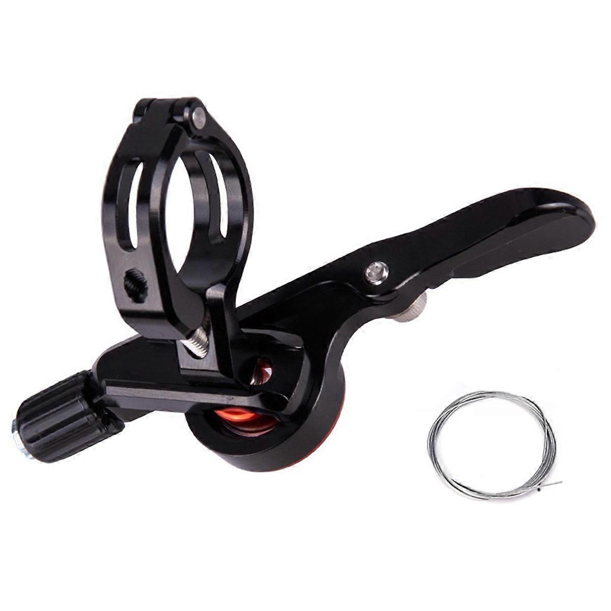  Bicycle Adjustable Height Mountain Bike Telescopic Seatpost Remote Control Drop Seatpost Controller Black