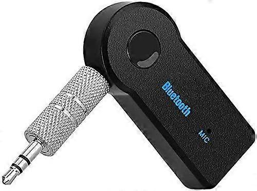 Bluetooth Receiver 5.0 Wireless Audio Receiver, 3.5mm Jack AUX car Audio/Wired Headset/Home Stereo System Compatible, can be Connected to Smartphone/T