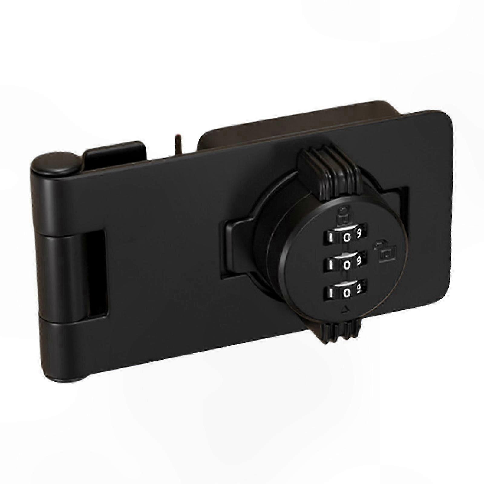 Keyless Rotary Combination Lock for Cabinets, Garage, and Outdoor Use with Screw Security Feature