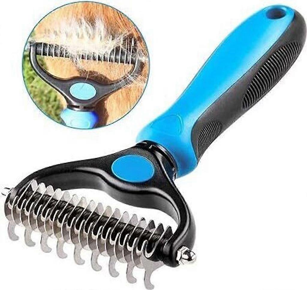 Long-haired dog and cat brushes - Undercoat comb removes undercoat and tangles