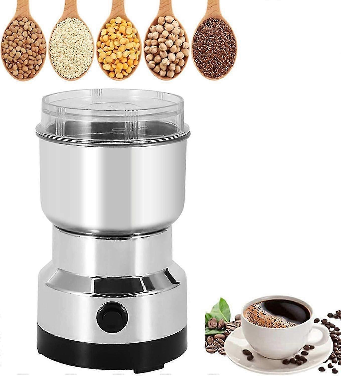 Elektrisk Smash Machine, Multifunksjon Liten Matkvern Kornkvern, Mini Hjemmekvern for nøtter Krydder Kaffebønner Krydder Urter