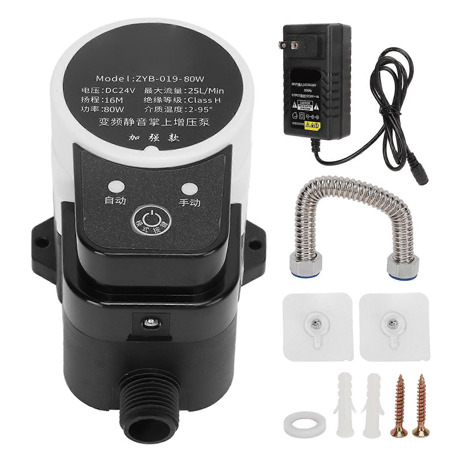 Pompe à eau 24 V CC, surpresseur manuel à commande automatique pour chauffe-eau solaire