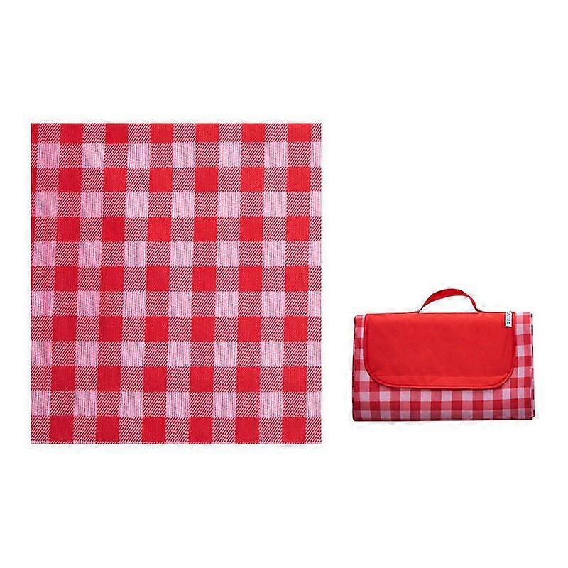 ピクニックブランケット、防水防湿大型折りたたみ式キャンプ旅行ビーチガーデンT