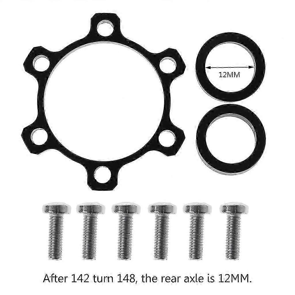 Bicycle Hub Adapter Alloy Front Rear Spacer Conversion 100 to 110mm/142 to 148mm