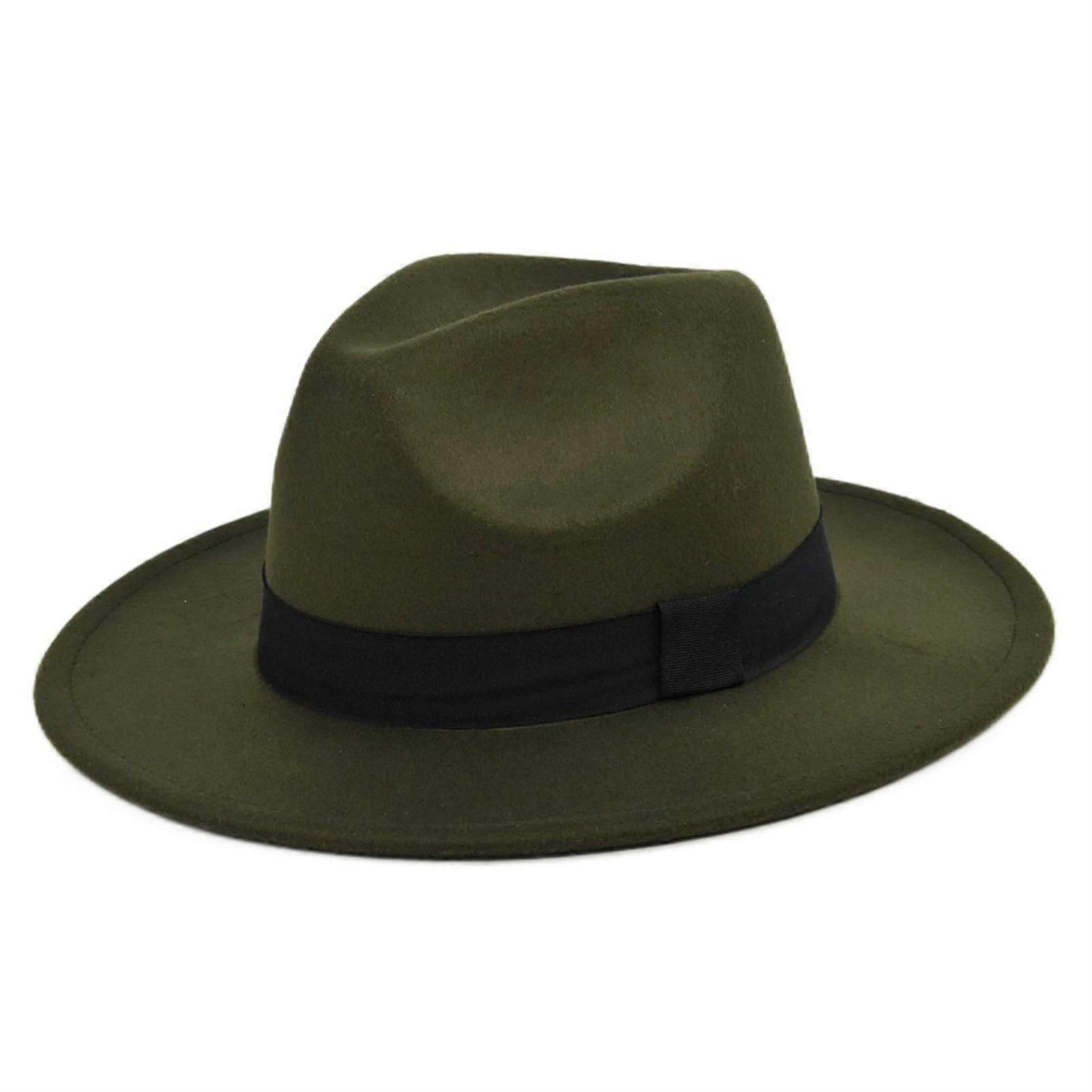 Chapéu de rancheiro retrô com borda larga estilo vintage masculino roupas de férias