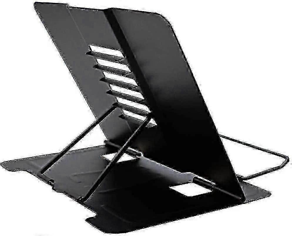 Portable Book Stand, Adjustable Recipe Book Holder For Reading Display Kitchen Perfect For Reading, Cookbook Stand,music Book Document(black) Fiis 202