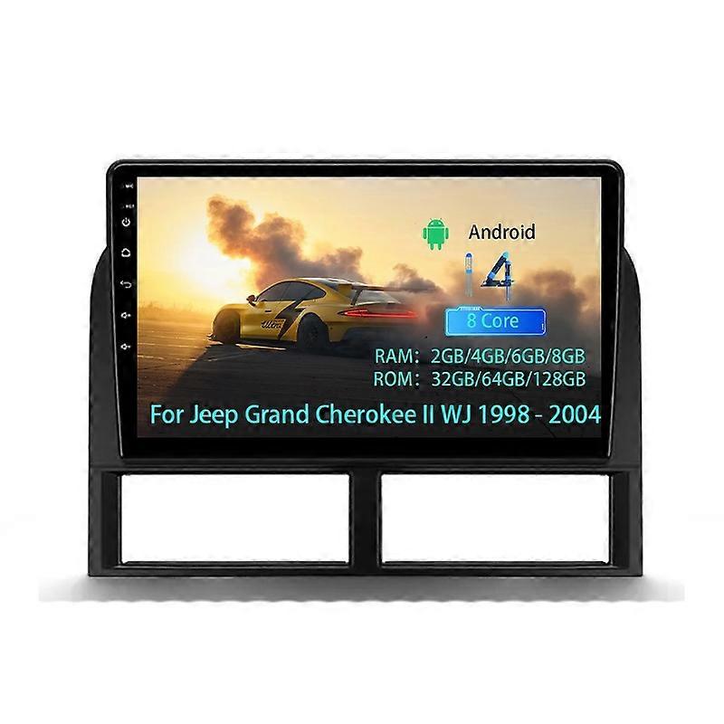 Android Car Radio Multimedia Player For Jeep Grand Cherokee II WJ 1998-2004 Auto Carplay Car Stereo