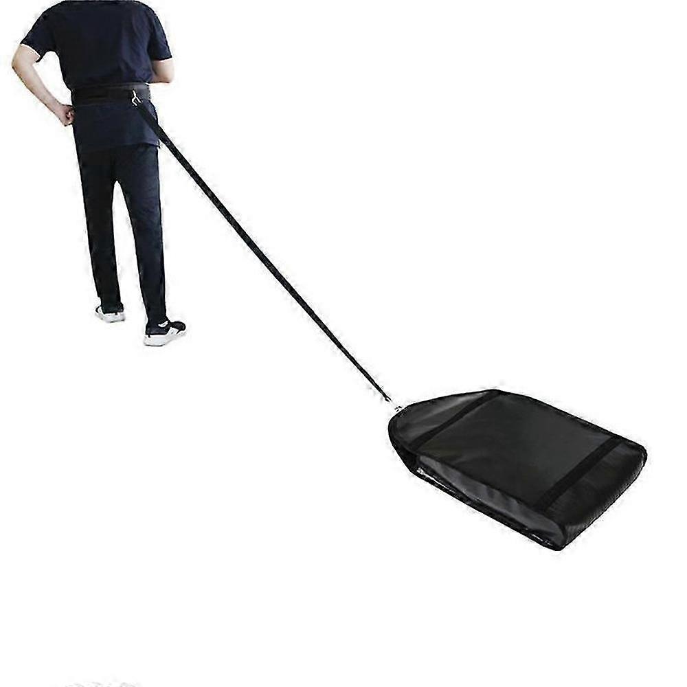 MIMIGO Adjustable Weight Sled Trainer for Sprinting and Speed Drills, 10-30lbs