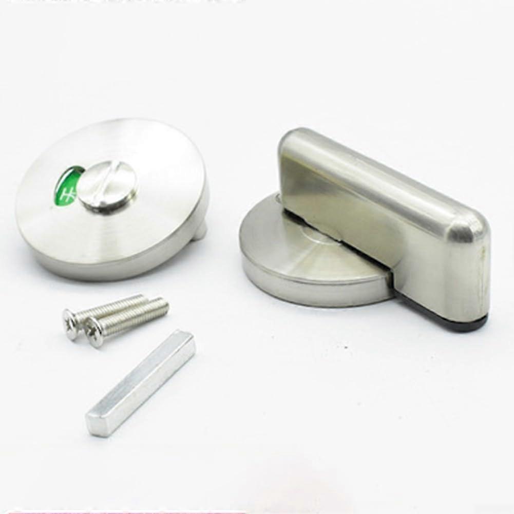 Toilet Door Lock Engaged Vacant Status Indicator For Public Restrooms Zinc Alloy Design