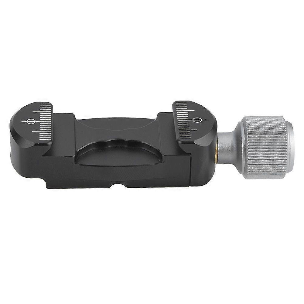 Mini Clamp Extender with Cold Shoe 1/4'' Screw Hole for L Bracket Quick Release Plate