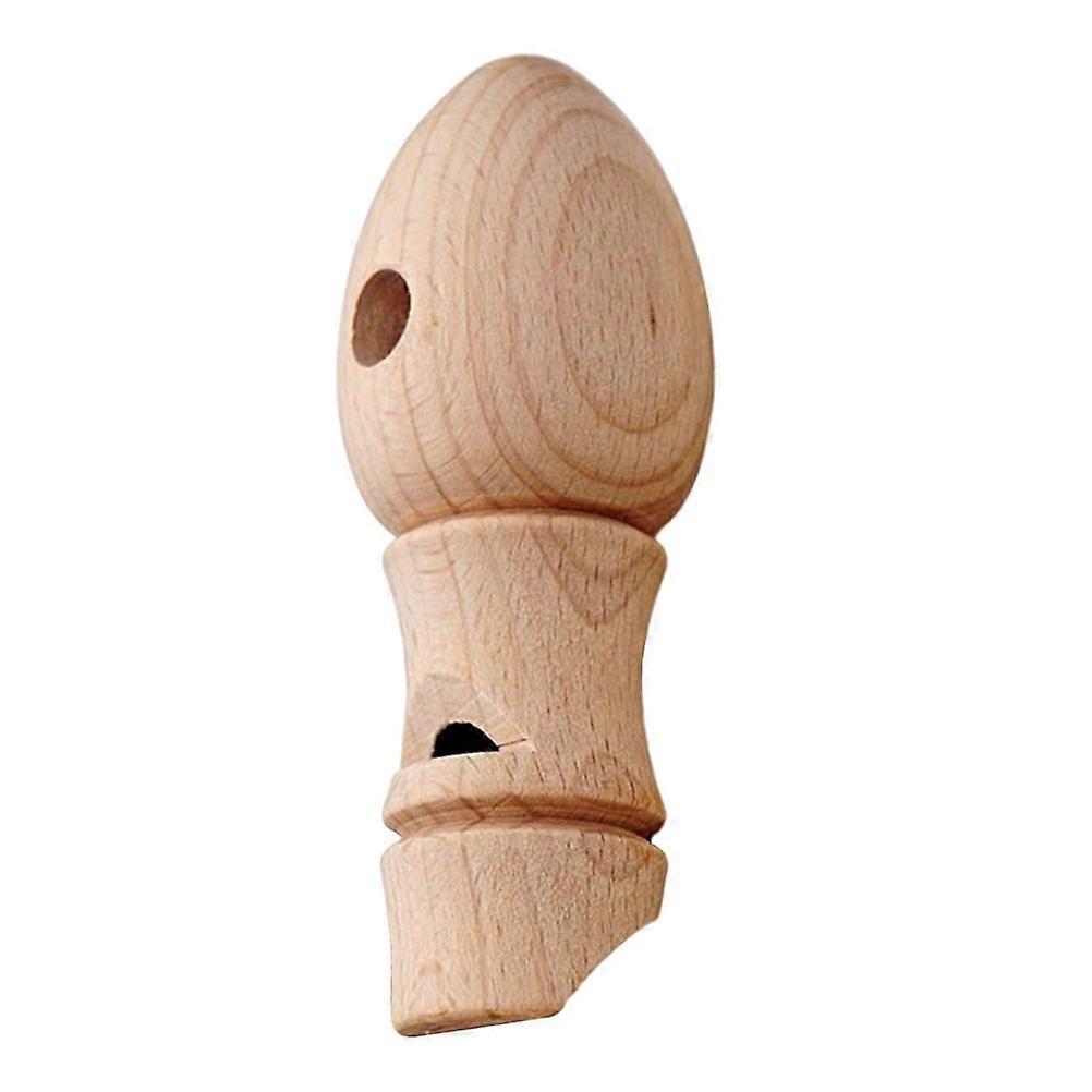 Wear-Resistant Children Whistle Wooden Train Whistle for Playing