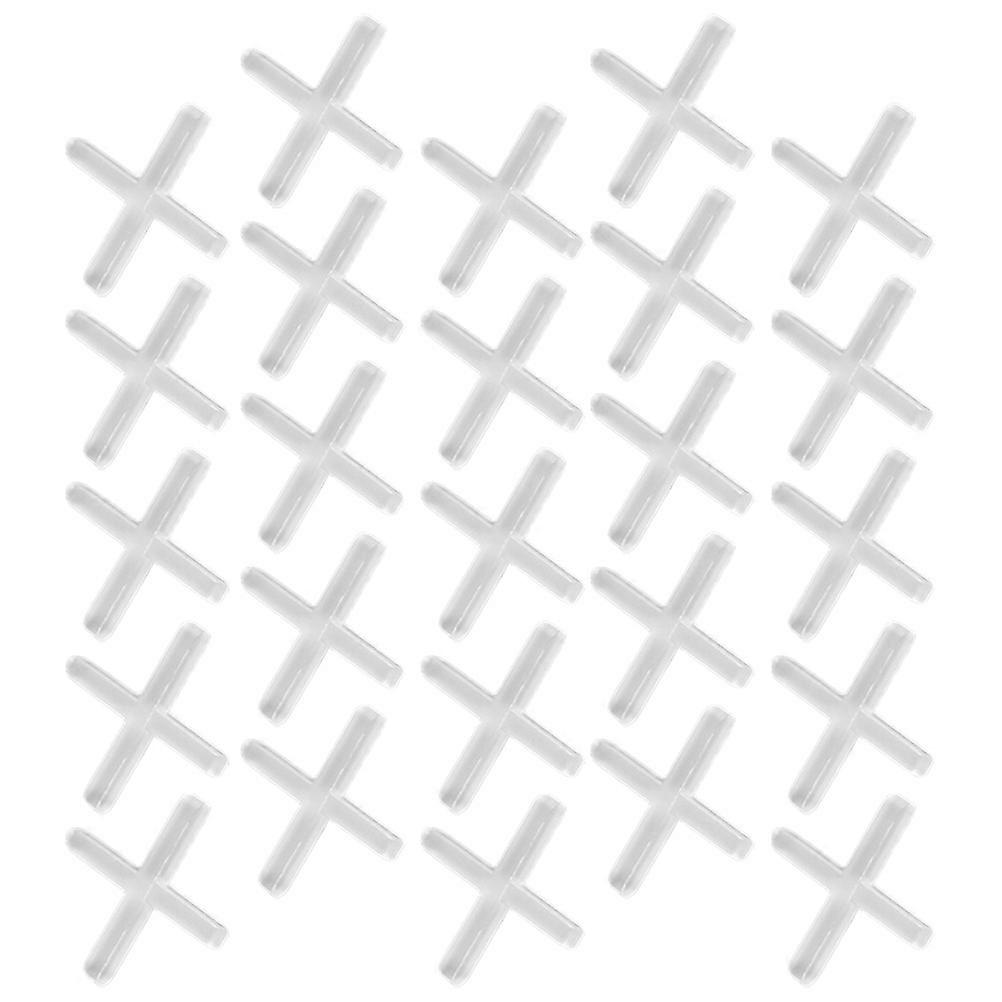 Cross Tile Spacers for Floor Tile Leveling 1000Pcs White Pe Material