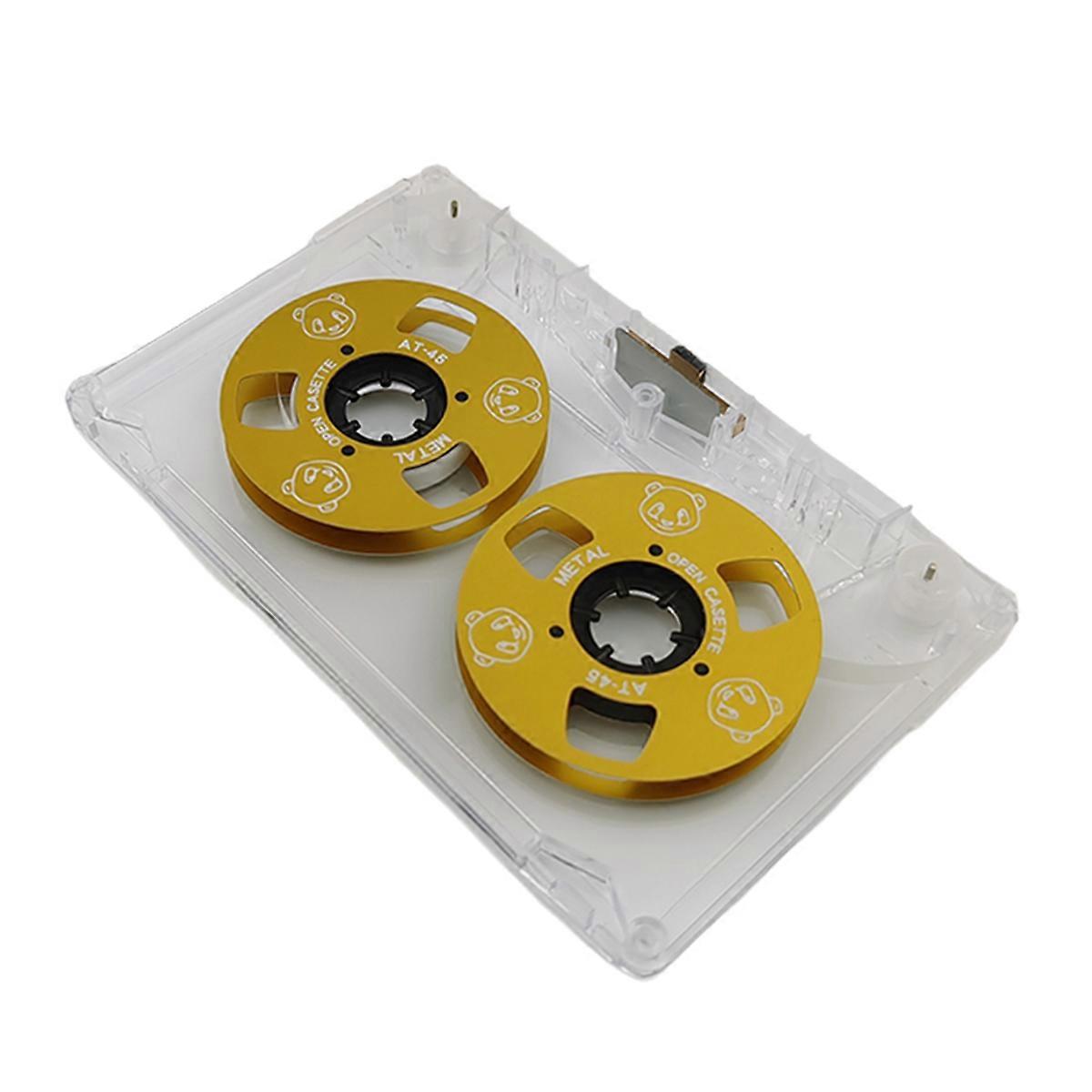 Double-Sided Empty Tape Metal Mini Can Record 45 Minutes Empty Tape Blank Cassette Tape