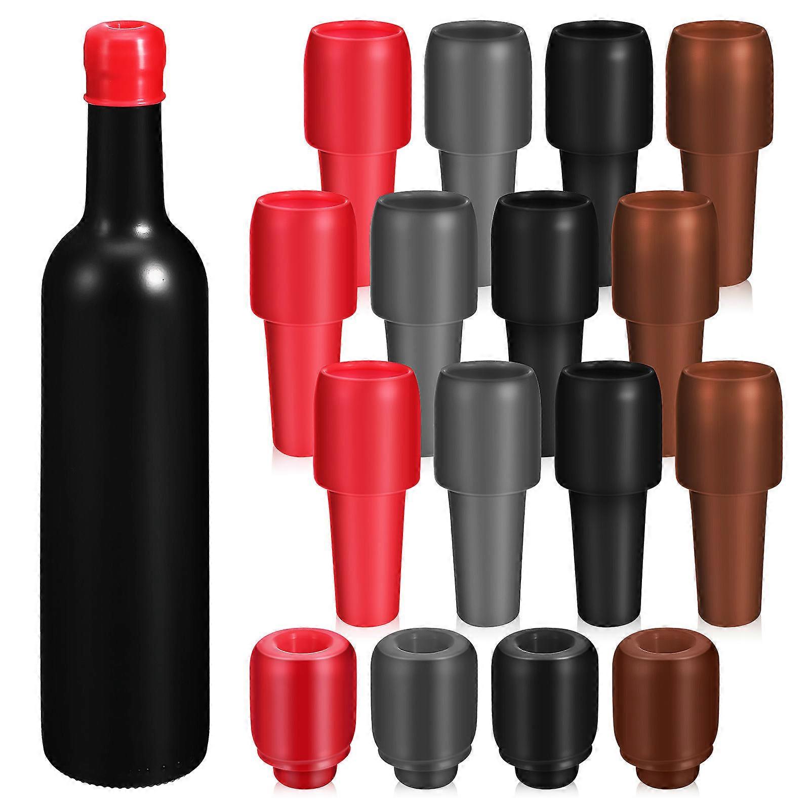 Red Silicone Cork for Kitchen Use 16 Pieces