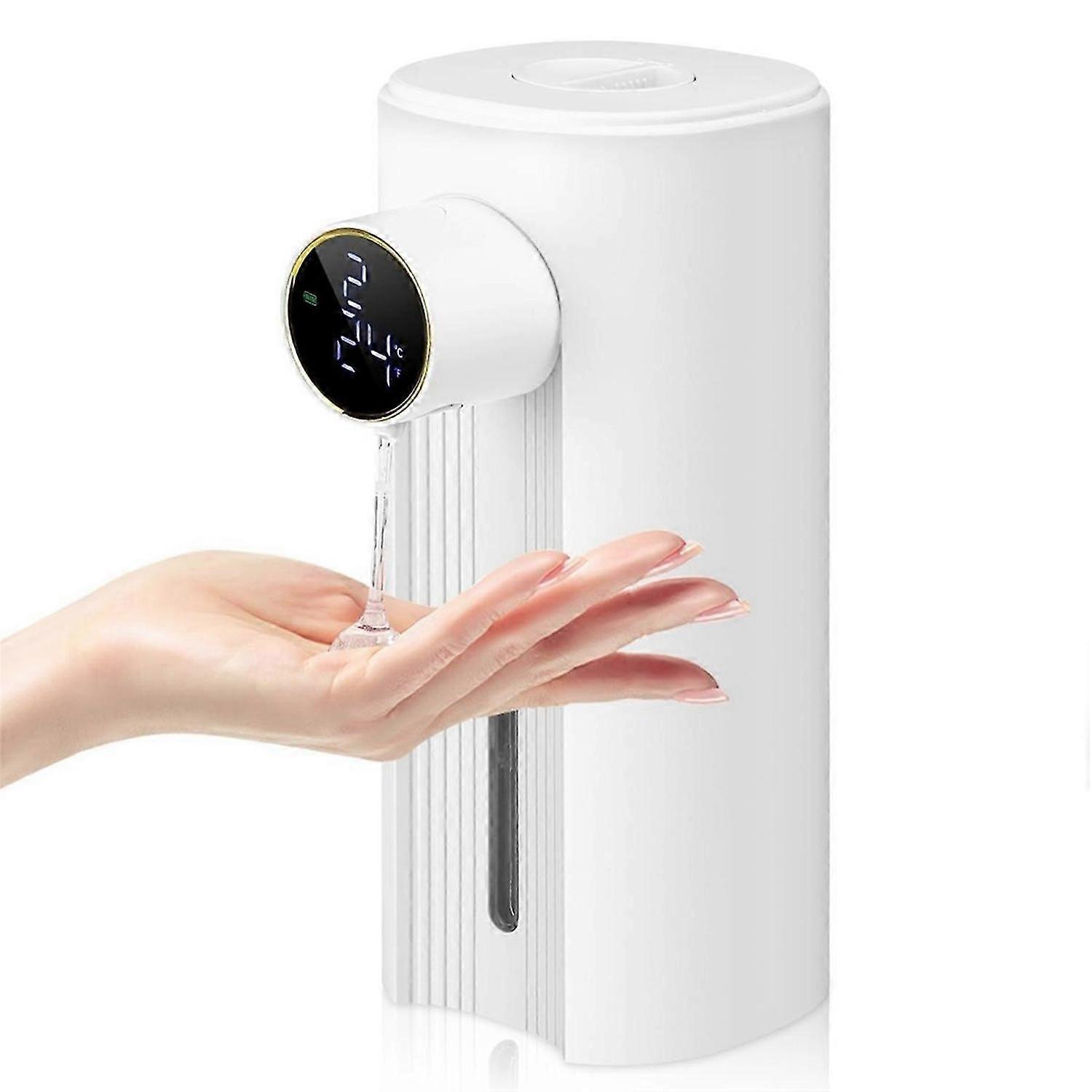 Touchless Automatic Foaming Soap Dispenser 11.83Oz, Liquid White
