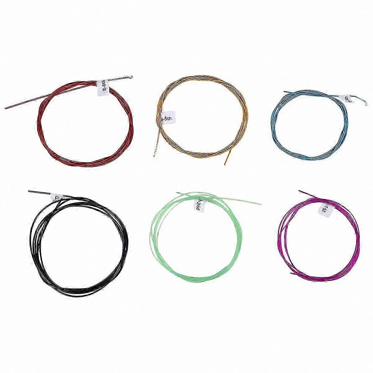 Colorful Nylon Guitar Strings A107C for Acoustic Instruments