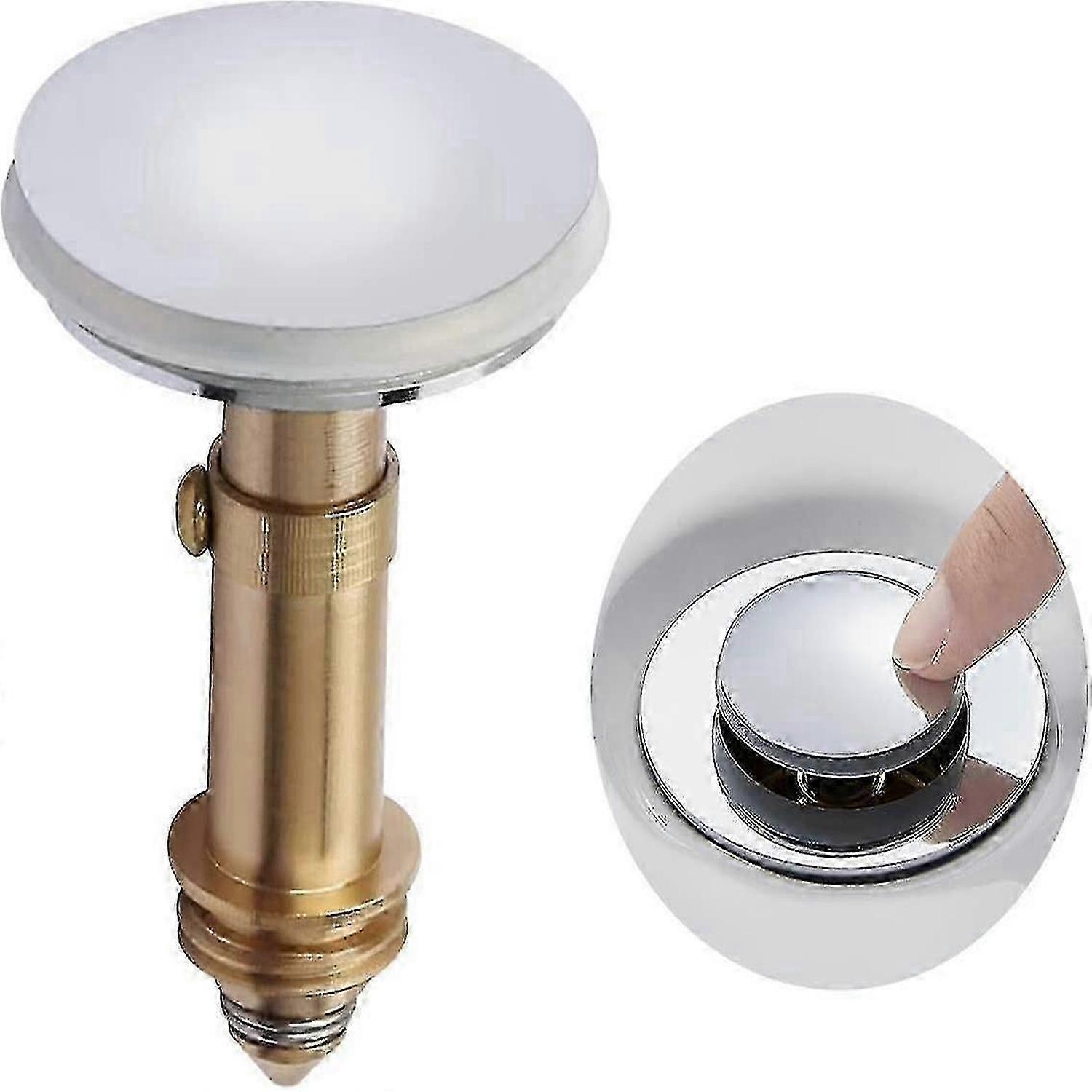 مصرف منبثق لحوض المطبخ ، الحمام ، مغسلة ، حوض استحمام ، نحاس مطلي بالكروم الصلب ، 38 مم