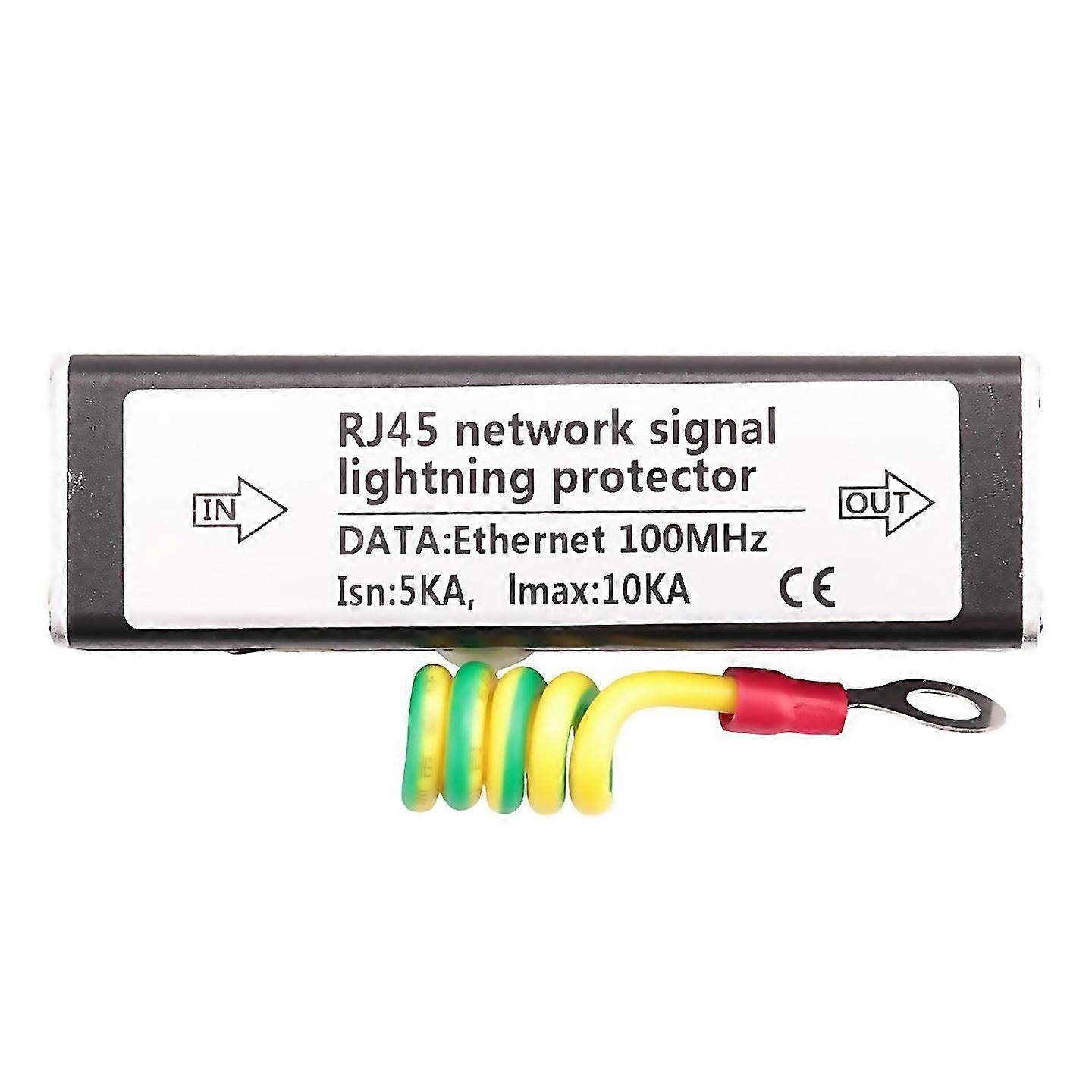 For Rj45 Plug Ethernet Network Surge Protector Thunder Arrester 100mhz