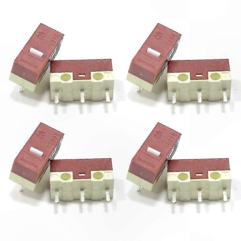 Silent Micro Switches for Mice, 8-Piece Set, Quiet Click Buttons Replacement