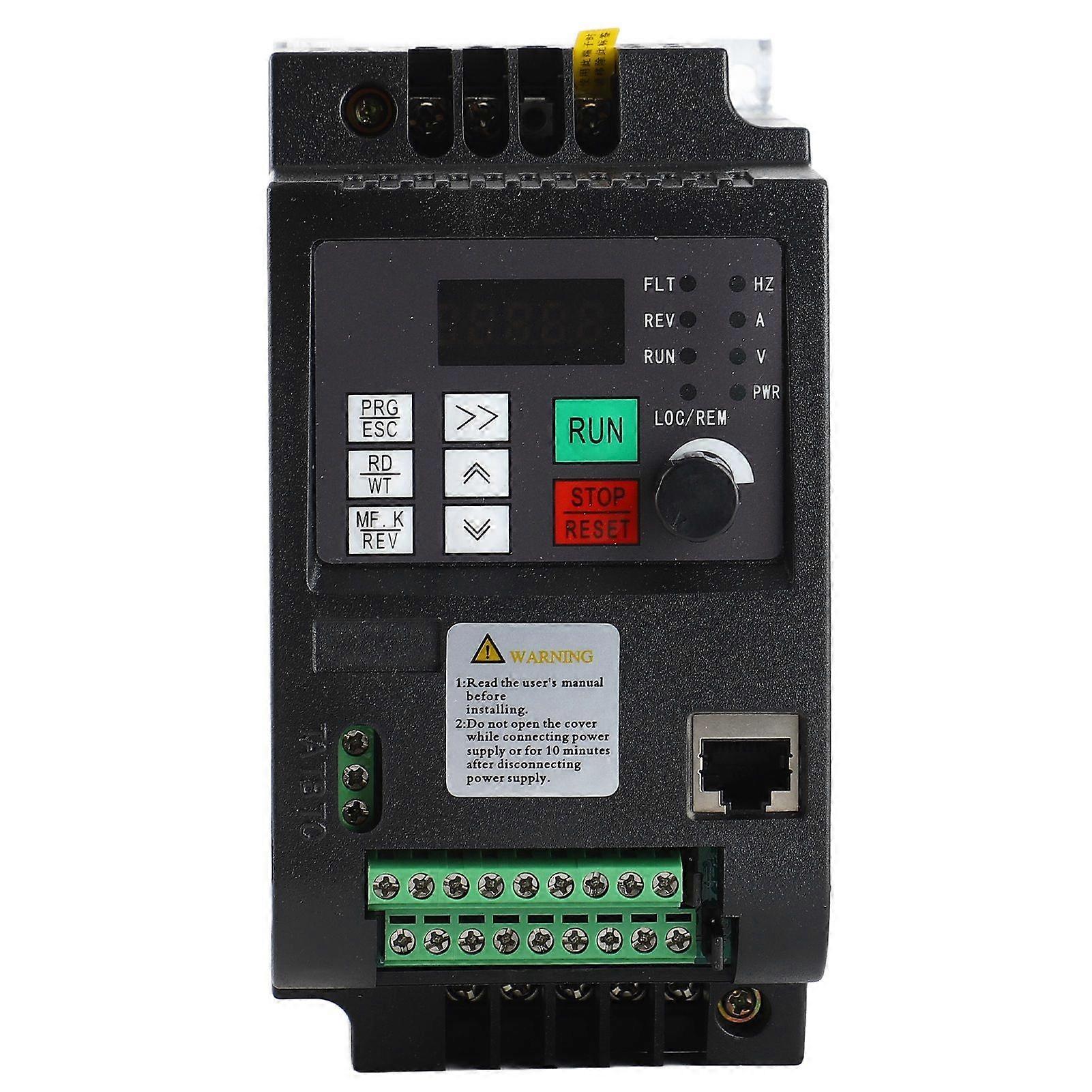 NFLIXIN@ Solar Inverter PV Frequency Converter DC200-400V Input 3 Phase 0-220VAC Output(2.2KW )