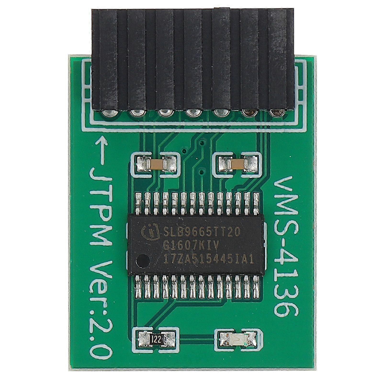 TPM Module 2.0 Encryption Security Module 14pin Accessory Compatible for MSI