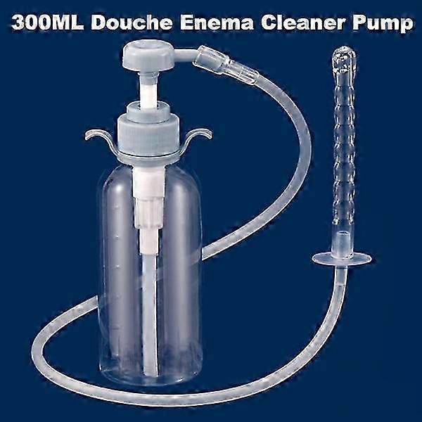 Kit limpiador de duchas anales 300ml para un enema de higiene seguro