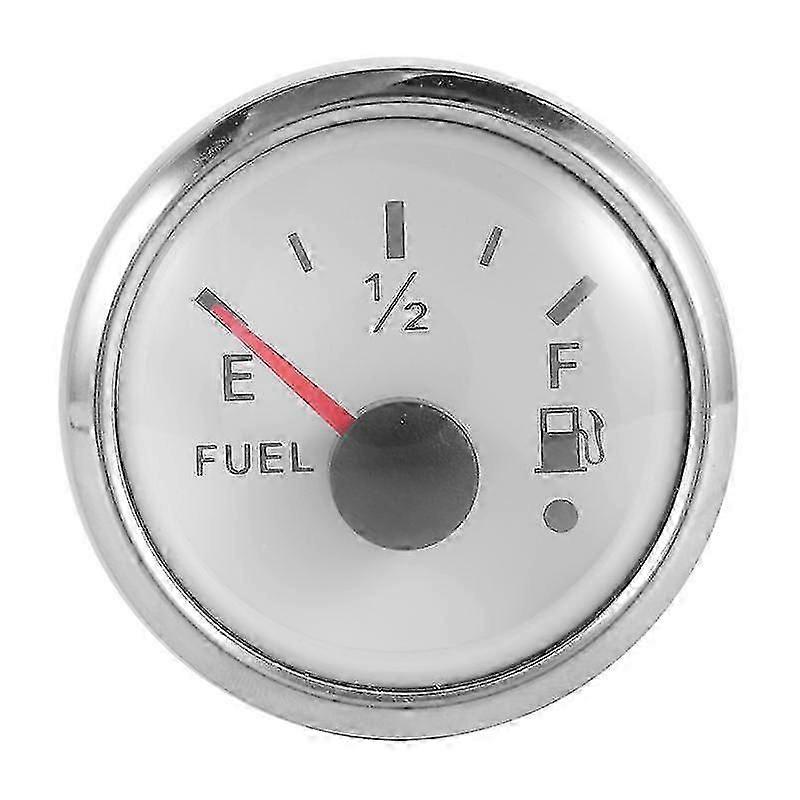 Medidor de nível de óleo de 52 mm 0-190 ohm comutável 240-33 ohm à prova d'água para barcos e carros com alarme