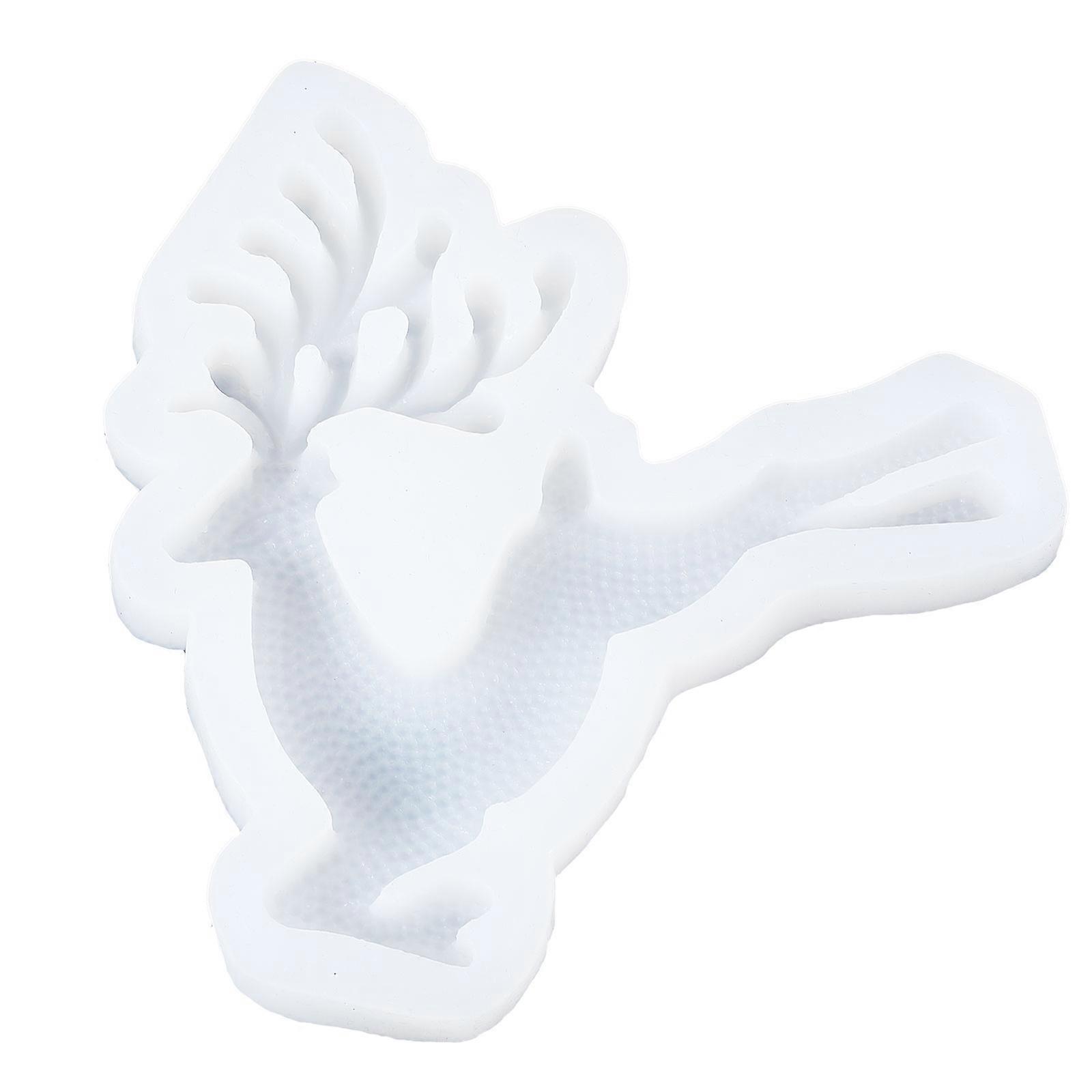 Home DIY Silicone Mold Candy Mold 1Pcs White Silicone