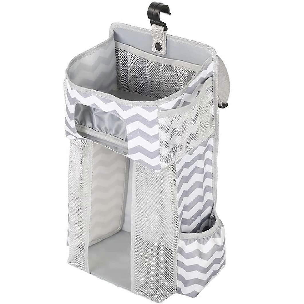 Universal Cot Changer Baby Changing Table With Diaper Hanging Organizer Large Capacity Style1 Fits Standard Cots
