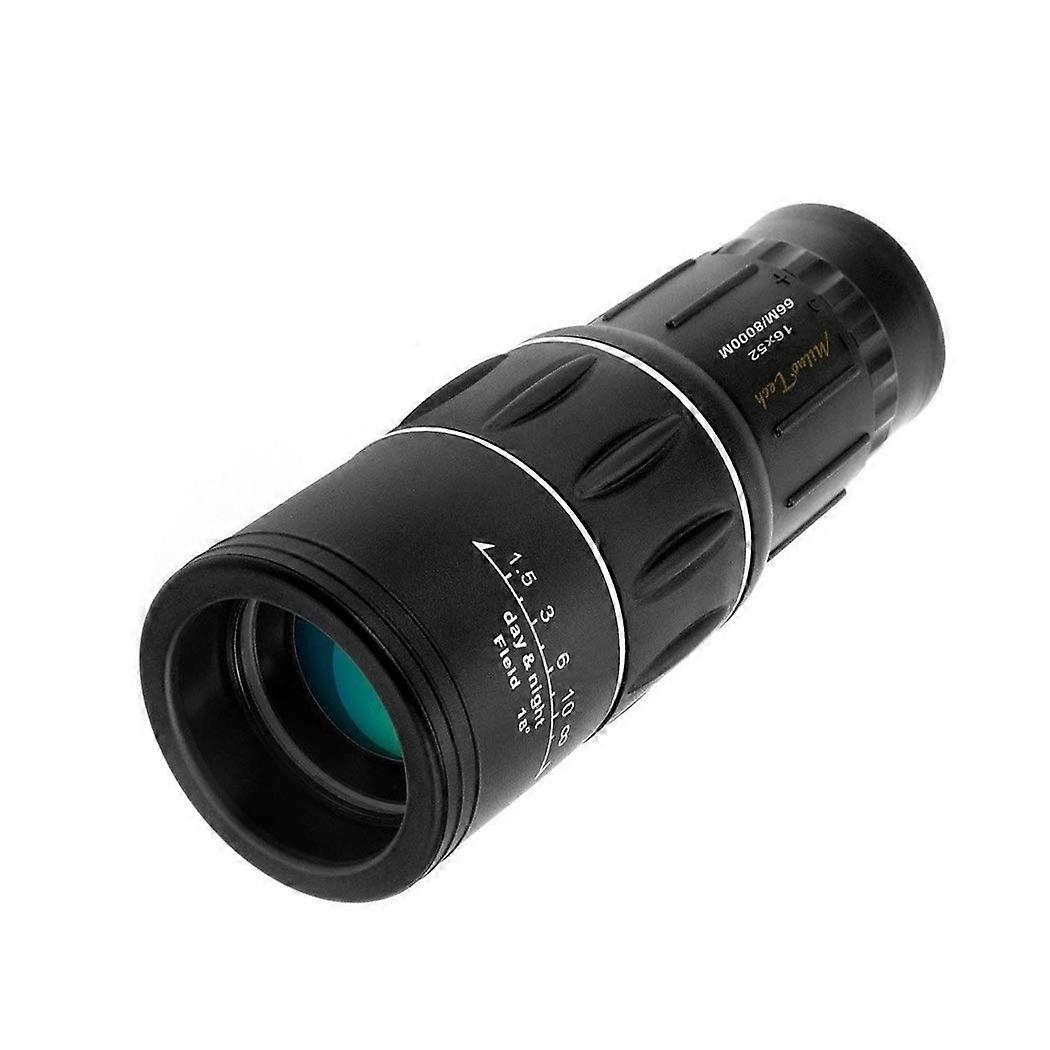 Monocular Telescope BAK4 Prism, Compact 16x Magnification Zoom Lens, Fully MultiCoated Optical Glass Lens, HD