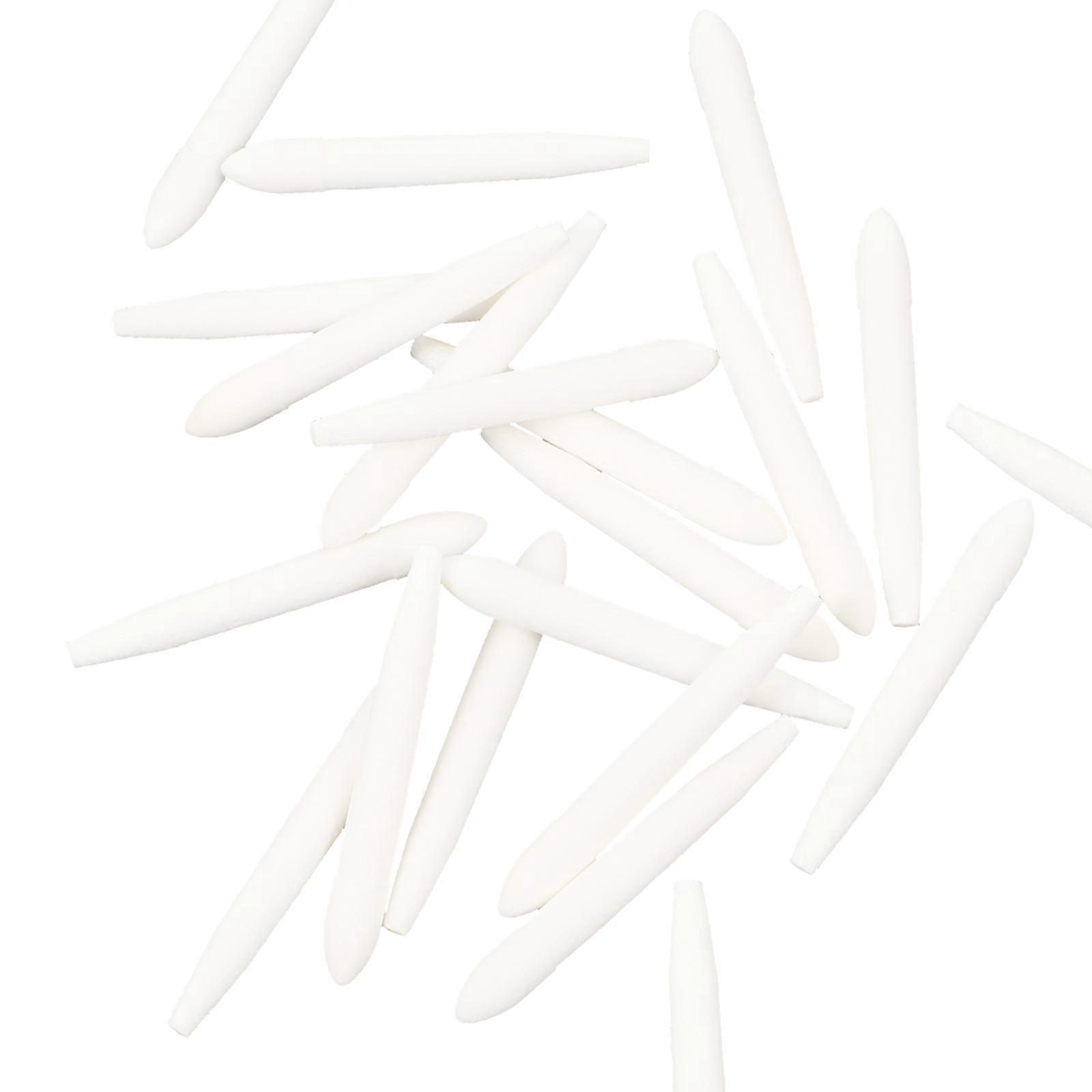 Paint Pen Nibs for Paint Pens Replacement 50Pcs White Fiber Tips