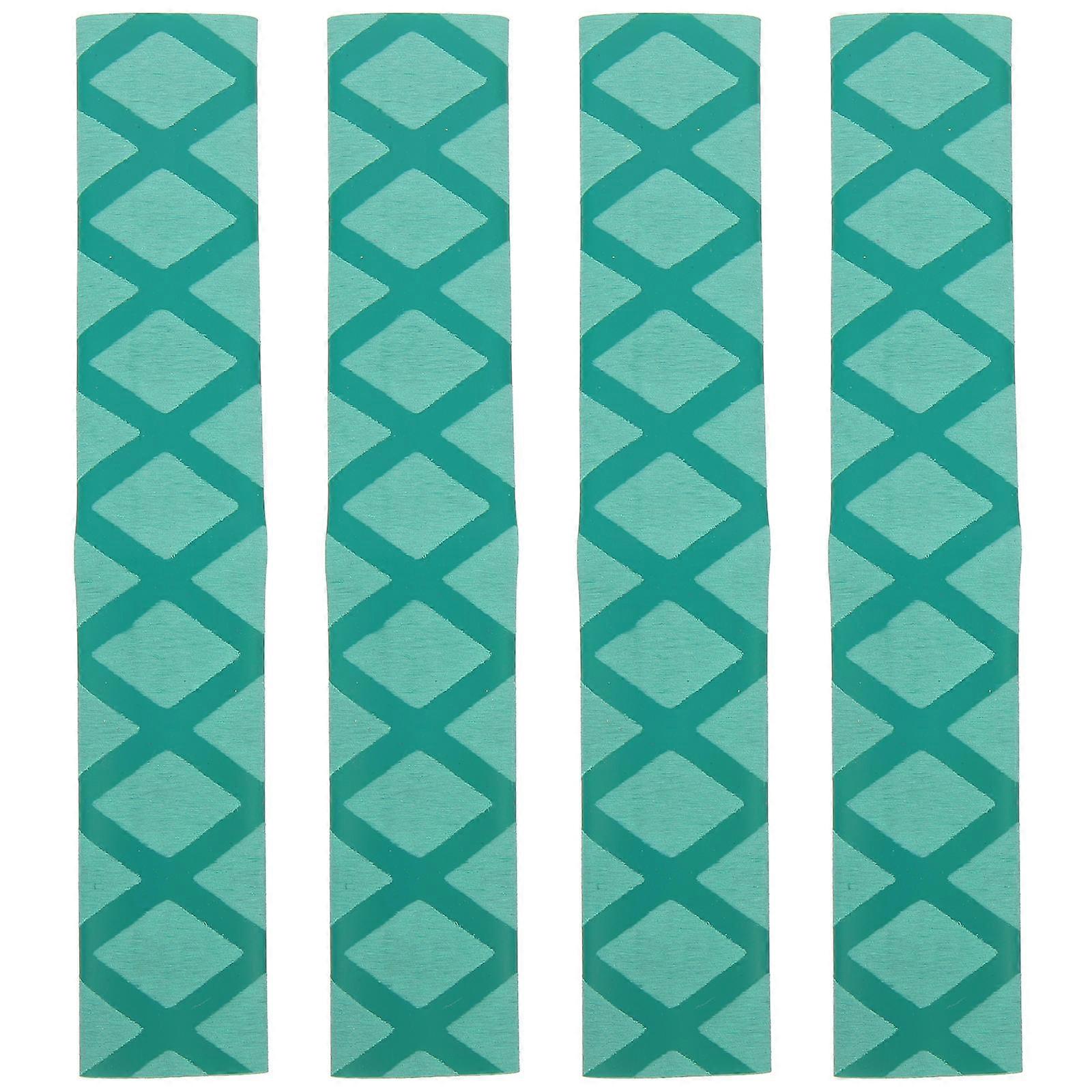 Drumstick Anti Slip Protectors For Drum Players 16.5x1.8cm Green Adjustable Stick Rings 10 Pairs
