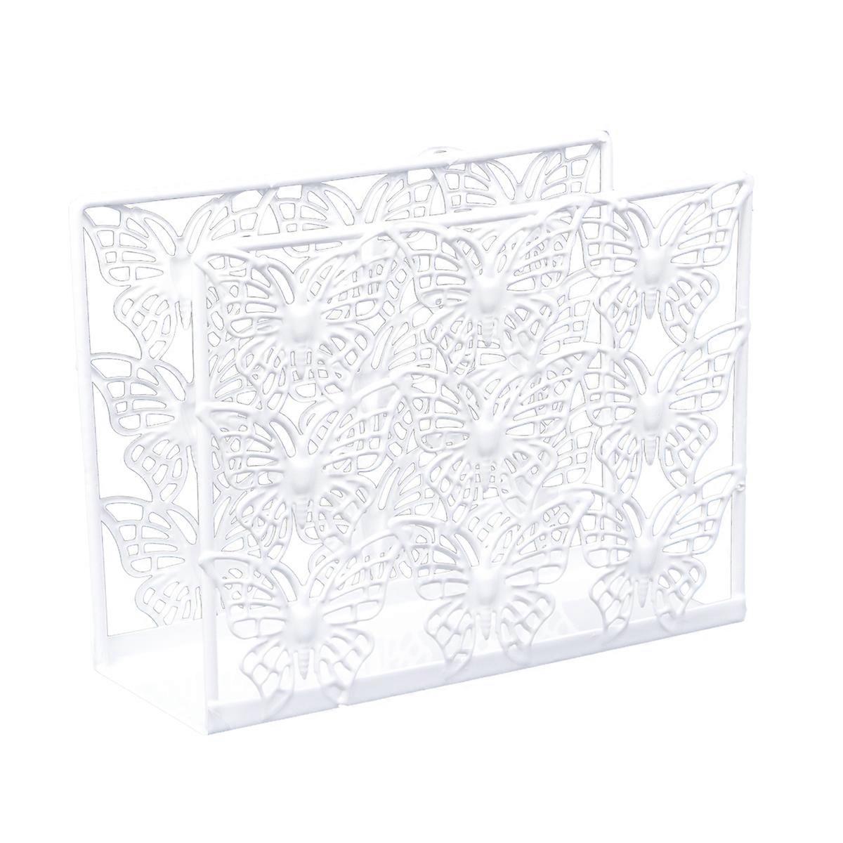 Napkin Holder Metal for Storage Use 1Pcs Transparent Tissue Dispenser Stand