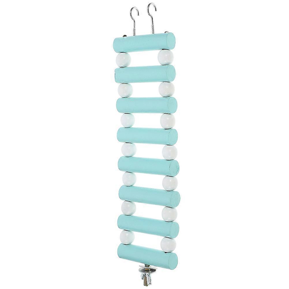 Climbing Wooden Ladder Toy For Small Animals 4Pcs Multi-Color Safe Chewing Fun Accessory