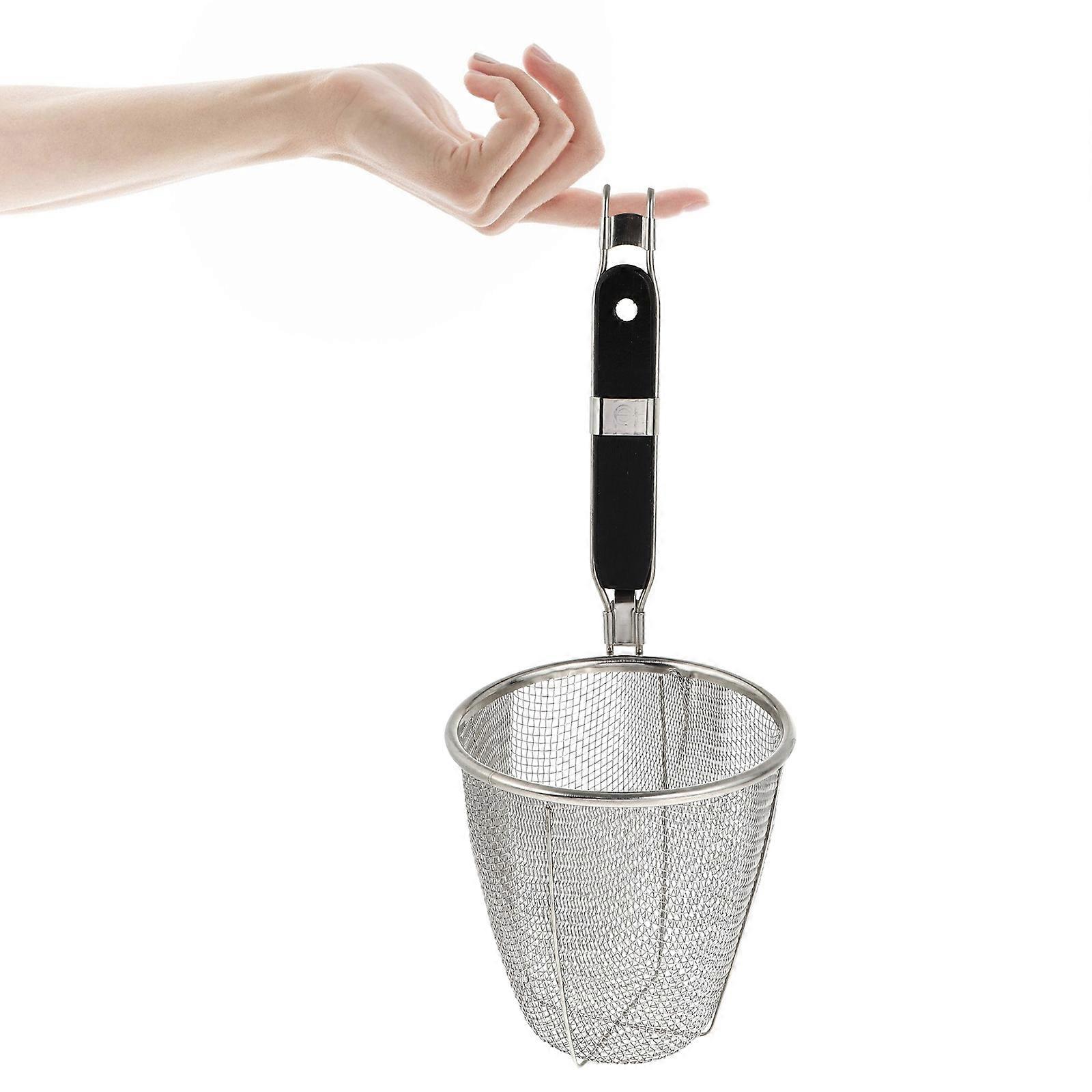 Dumpling Strainer Stainless Steel Basket for Kitchen Use 3Pcs with Handle