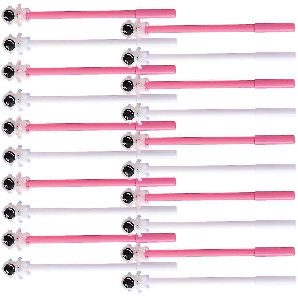 Στυλό Kawaii σε σχήμα αστροναύτη για παιδιά, οικογένεια, 17,8x2cm, ποικιλία χρωμάτων, ποιότητα γραφής, 20 τεμάχια