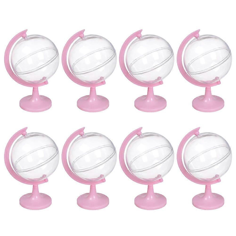 Candy Container Plastic Tellurion Candy Box for Storage 36Pcs Pink