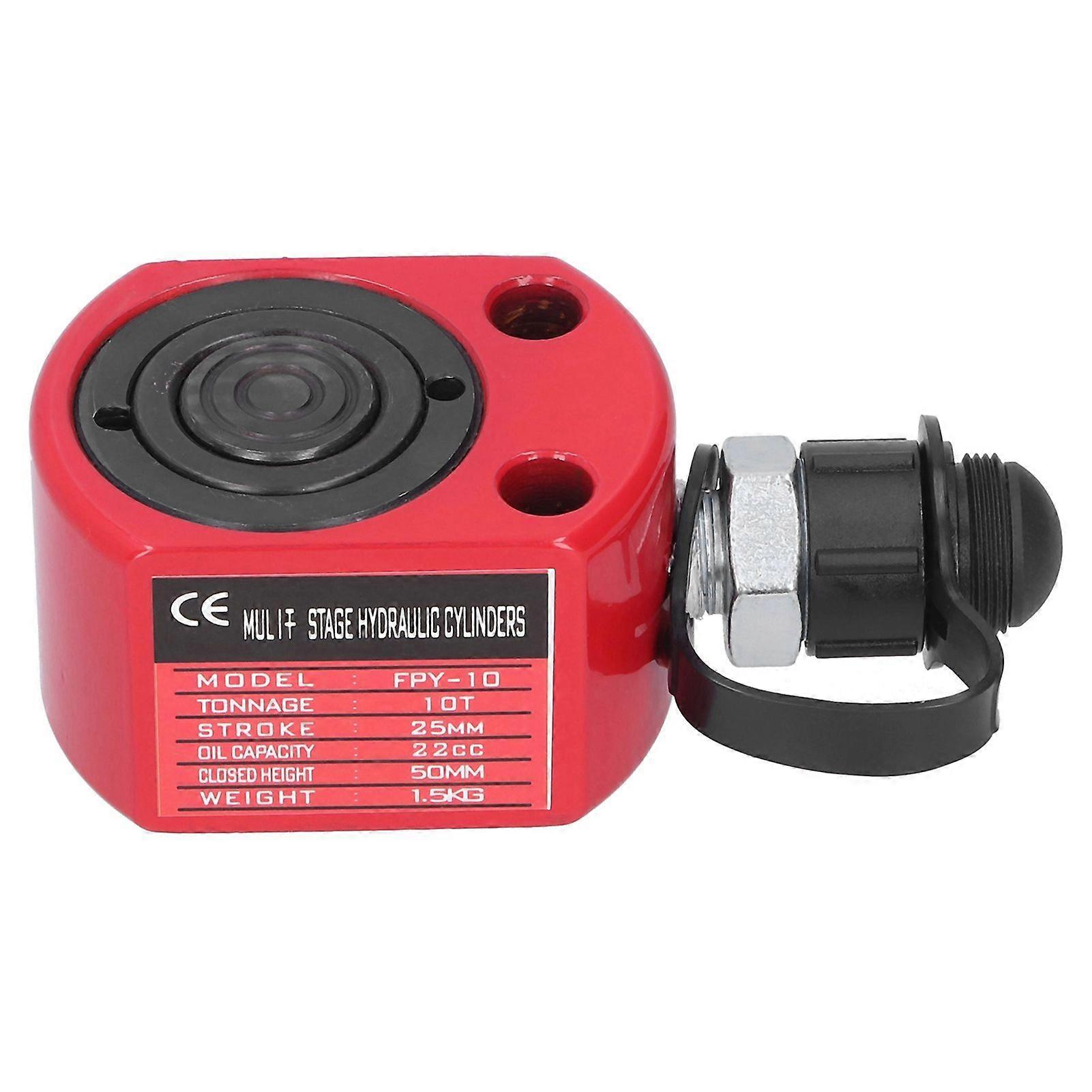 Hydraulic Cylinder 10T Separate Hollow Hole Plunger Power Tool Industrial Products FPY-10