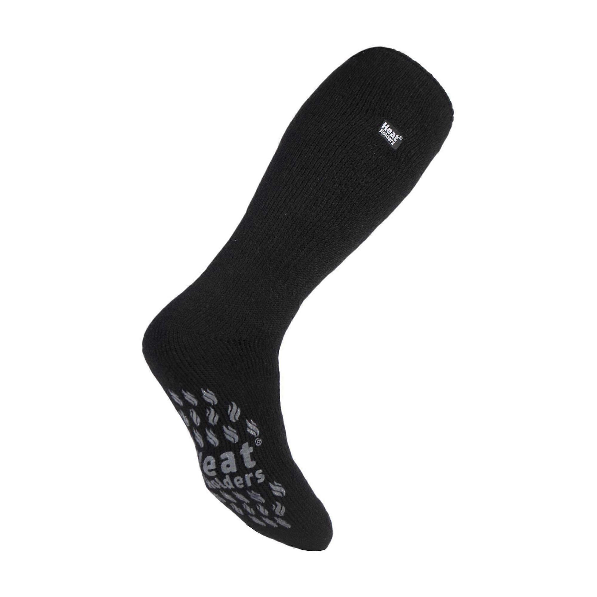 Heat Holders - Mens Soft Knee High Slipper Socks