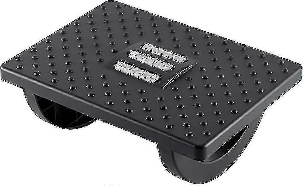 Rocking Foot Rest For Under Desk At Work, Comfortable Foot Stool Ergonomic Footrest With Foot Massag