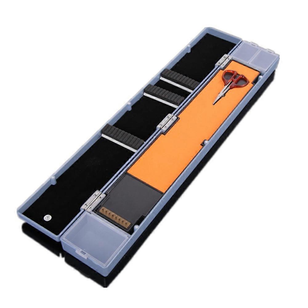 Fishing Float Fishing Line Winding Board Tool Storage Box Multifunctional Fishing Tackle Box, Size L